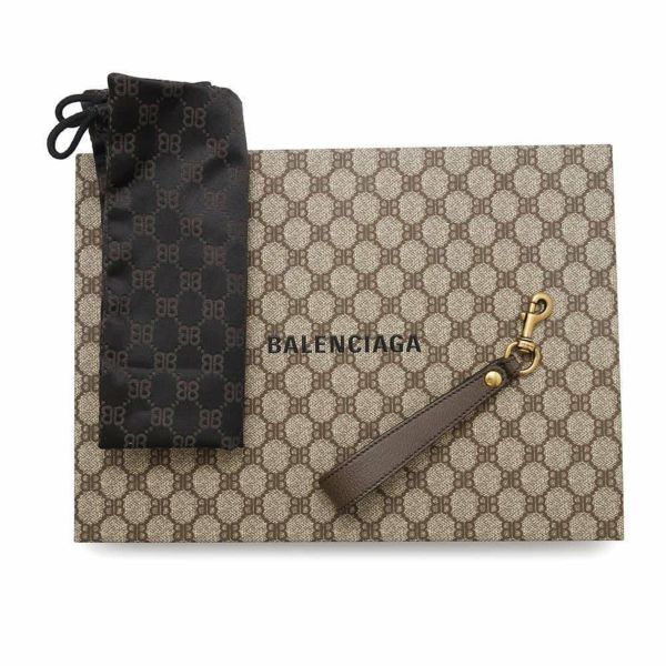 バレンシアガ クラッチバッグ グッチコラボ ザ・ハッカープロジェクト 680382 BALENCIAGA GUCCI セカンドバッグ