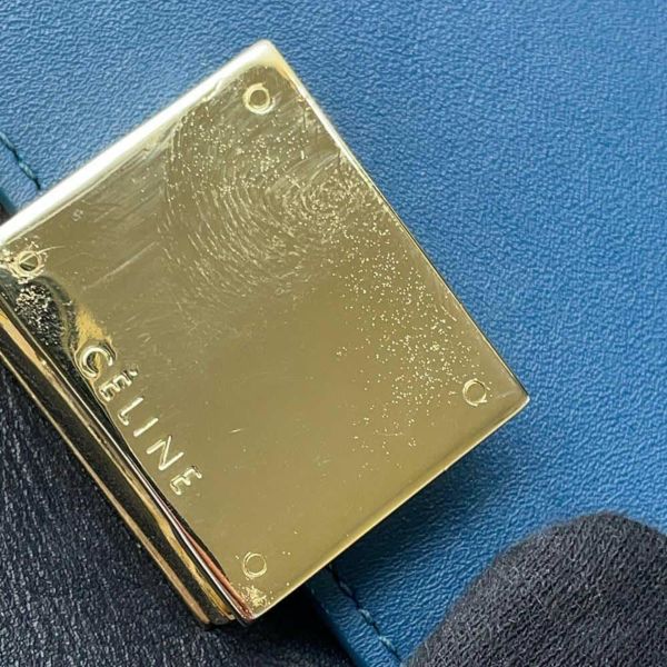 セリーヌ ハンドバッグ トラペーズ レザー CELINE バッグ 2wayショルダーバッグ