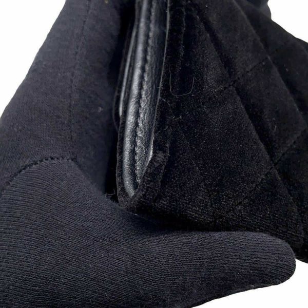 シャネル コインケース マトラッセ ココマーク ベロア ラインストーン CHANEL 財布 黒 ノベルティ