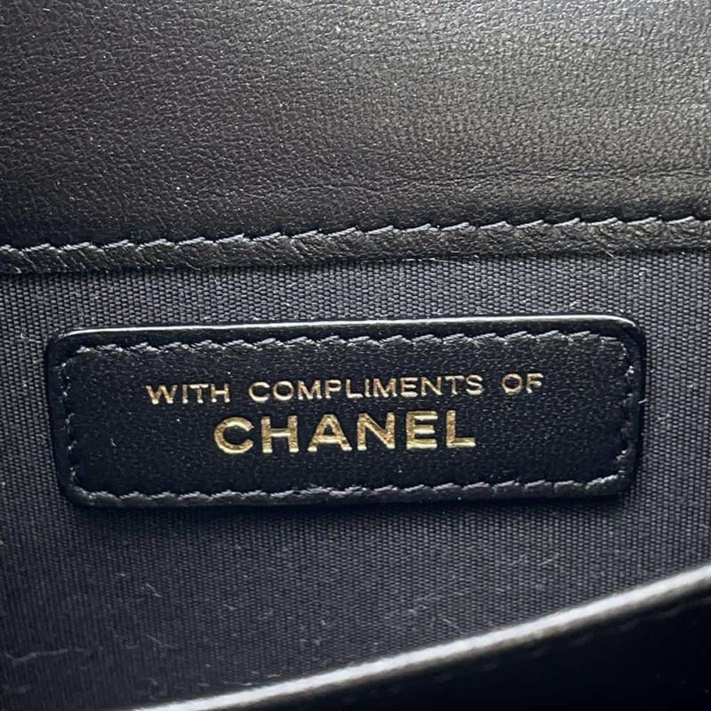 シャネル コインケース マトラッセ ココマーク ベロア ラインストーン CHANEL 財布 黒 ノベルティ