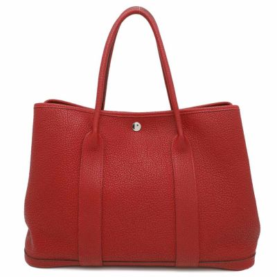 エルメス トートバッグ ガーデンパーティPM ゴールド/シルバー
