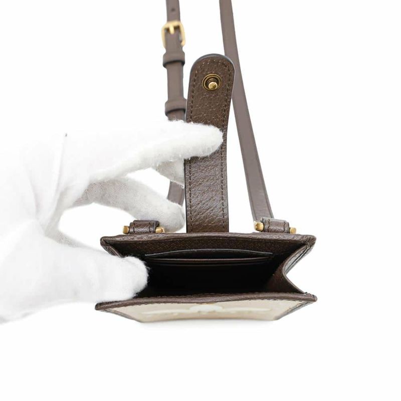 グッチ フォンケース GGクリスタル アディダスコラボ 702203 GUCCI フォンケース ポシェット