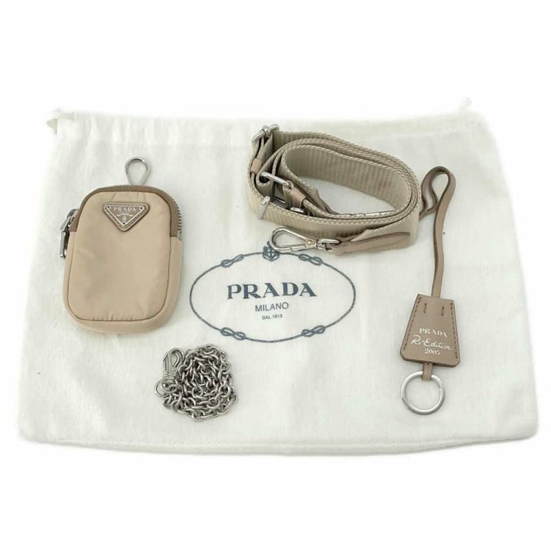 プラダ ショルダーバッグ Re-Edition2005 ナイロン 1BH204 PRADA 2way