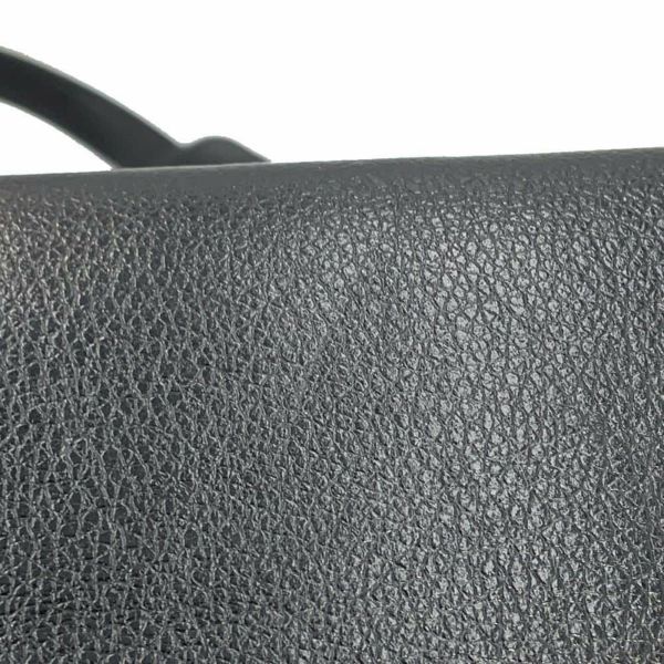 プラダ ハンドバッグ エンボスロゴ レザー 1BA111 PRADA 2way 黒