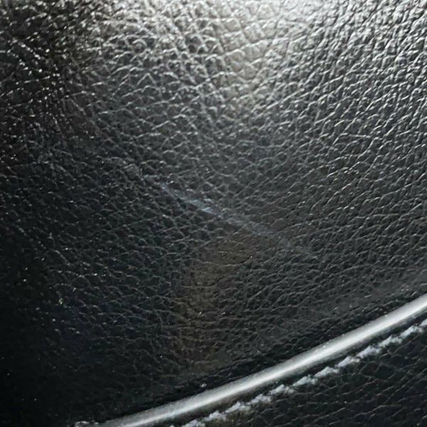 プラダ ハンドバッグ エンボスロゴ レザー 1BA111 PRADA 2way 黒