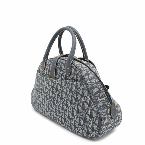 クリスチャン・ディオール ハンドバッグ トロッター キャンバス レザー Christian Dior ボストンバッグ