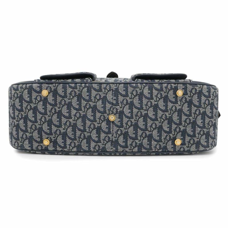 クリスチャン・ディオール ハンドバッグ トロッター キャンバス レザー Christian Dior ボストンバッグ