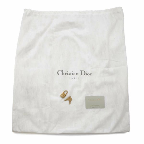 クリスチャン・ディオール ハンドバッグ トロッター キャンバス レザー Christian Dior ボストンバッグ