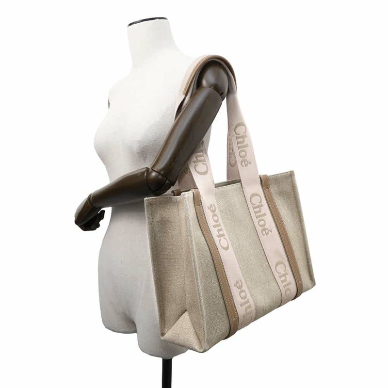 クロエ トートバッグ ウッディ WOODY ミディアム CHC23AS383L1726Y Chloe バッグ