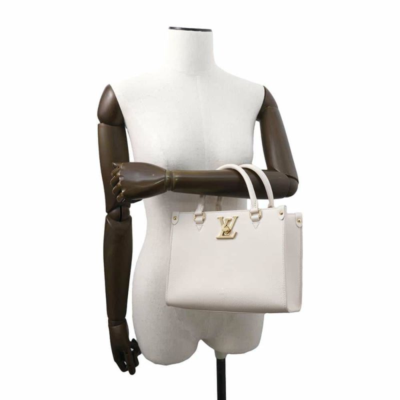 ルイヴィトン ハンドバッグ ロック&ゴー グレインカーフレザー M23637 LOUIS VUITTON 2wayショルダーバッグ