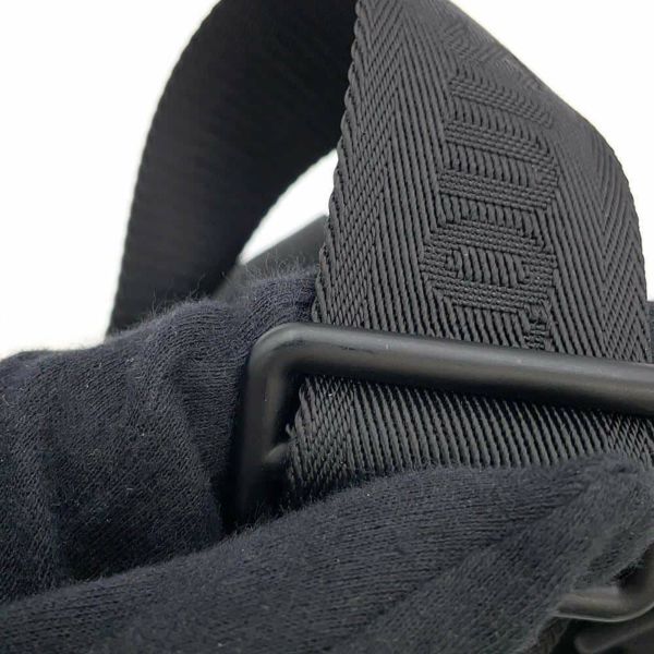 ルイヴィトン ボディバッグ モノグラム・シャドウ ラッシュ・バムバッグ M25227 LOUIS VUITTON ウエストバッグ 白