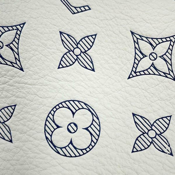 ルイヴィトン ボディバッグ モノグラム・シャドウ ラッシュ・バムバッグ M25227 LOUIS VUITTON ウエストバッグ 白