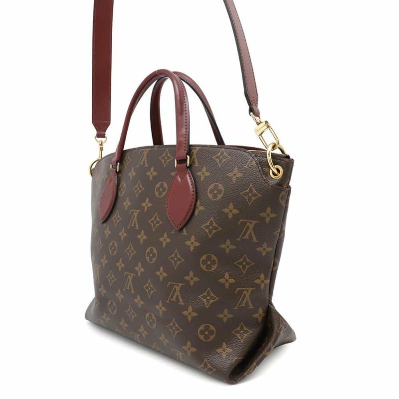 ルイヴィトン ハンドバッグ モノグラム フラワージップドトート M44348 LOUIS VUITTON 2way