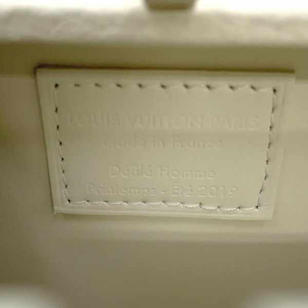 ルイヴィトン クラッチバッグ モノグラム・トリヨン ウォレットトランク M20153 LOUIS VUITTON 白