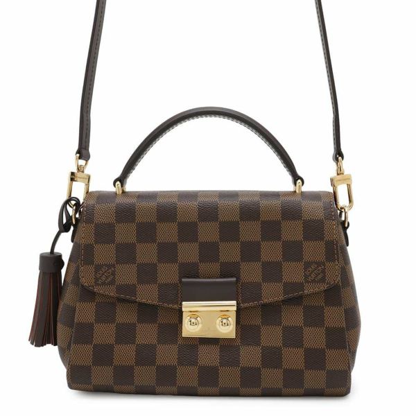 ルイヴィトン ハンドバッグ ダミエ・エベヌ クロワゼット N53000 2way