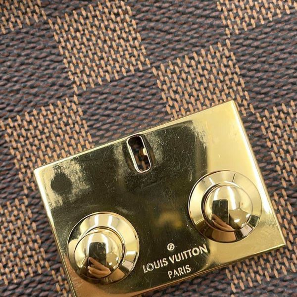 ルイヴィトン ハンドバッグ ダミエ・エベヌ クロワゼット N53000 2way