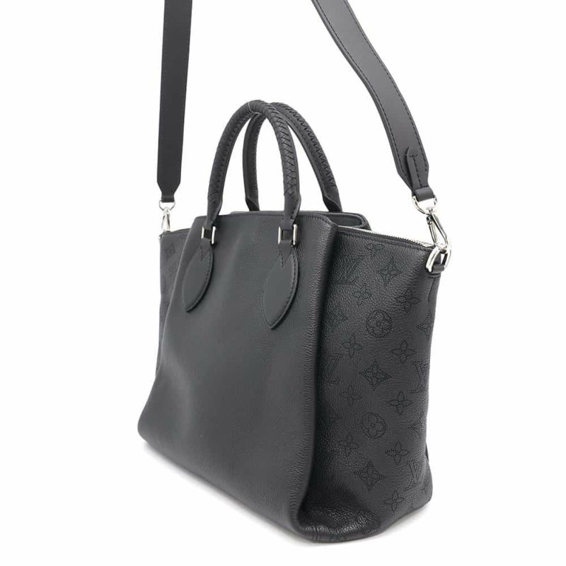 ルイヴィトン ハンドバッグ モノグラム・マヒナ ハウメア M55029 LOUIS VUITTON Haumea 2way オメア 黒 ブラック