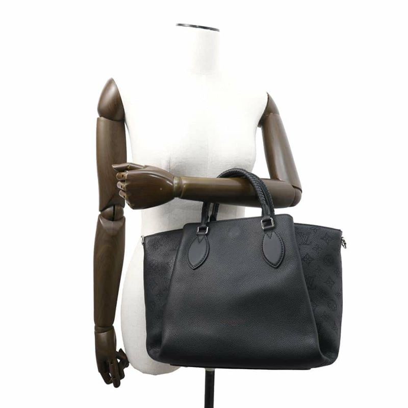 ルイヴィトン ハンドバッグ モノグラム・マヒナ ハウメア M55029 LOUIS VUITTON Haumea 2way オメア 黒 ブラック