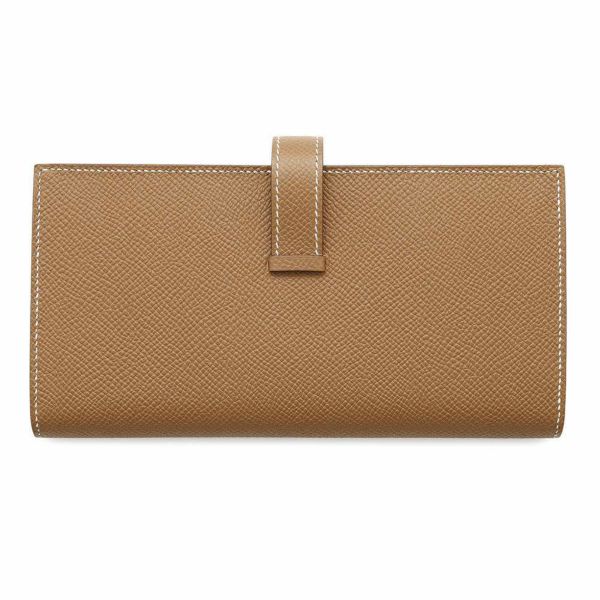 エルメス 長財布 ベアンスフレ ゴールド/ゴールド金具 エプソン W刻印 HERMES 財布