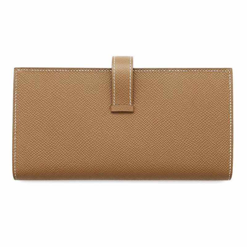 エルメス 長財布 ベアンスフレ ゴールド/ゴールド金具 エプソン W刻印 HERMES 財布
