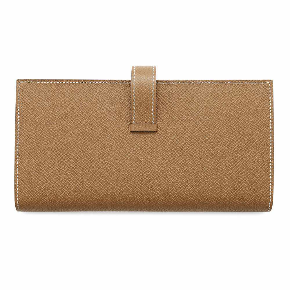 エルメス 長財布 ベアンスフレ ゴールド/ゴールド金具 エプソン W刻印 HERMES 財布