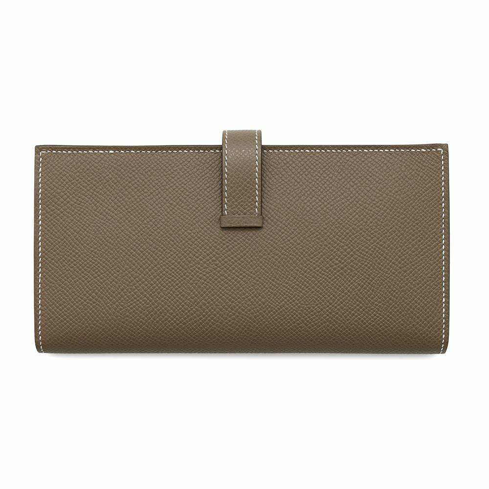 エルメス 長財布 ベアンスフレ エトゥープ/ゴールド金具 エプソン W刻印 HERMES 財布