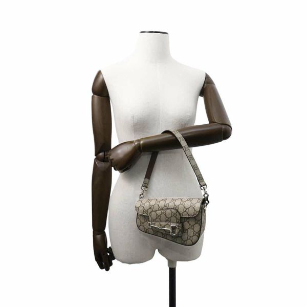 グッチ ショルダーバッグ ホースビット 1955 GGスプリーム ミニ 774209 GUCCI ハンドバッグ