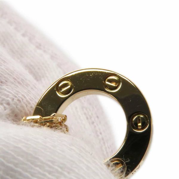 カルティエ ネックレス ラブ サークル ネックレス ダイヤモンド2P 0.03ct K18PGピンクゴールド B7219500 Cartier ジュエリー