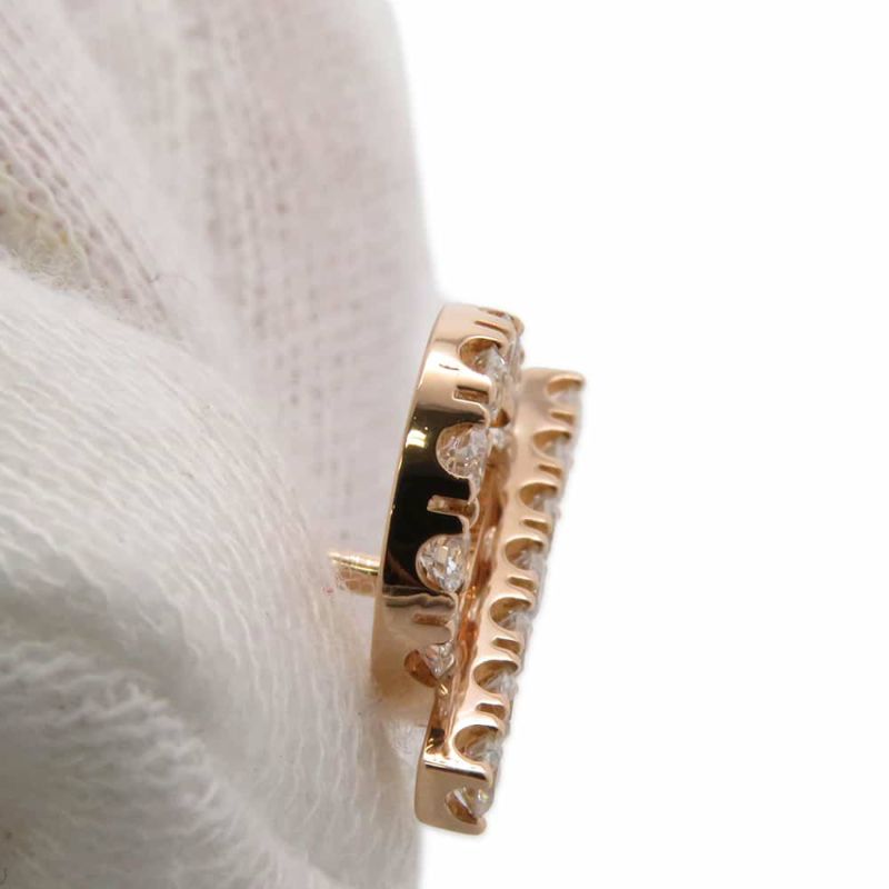 エルメス ピアス フィネス ピアス ダイヤモンド34P 0.92ct K18PGピンクゴールド HERMES ジュエリー