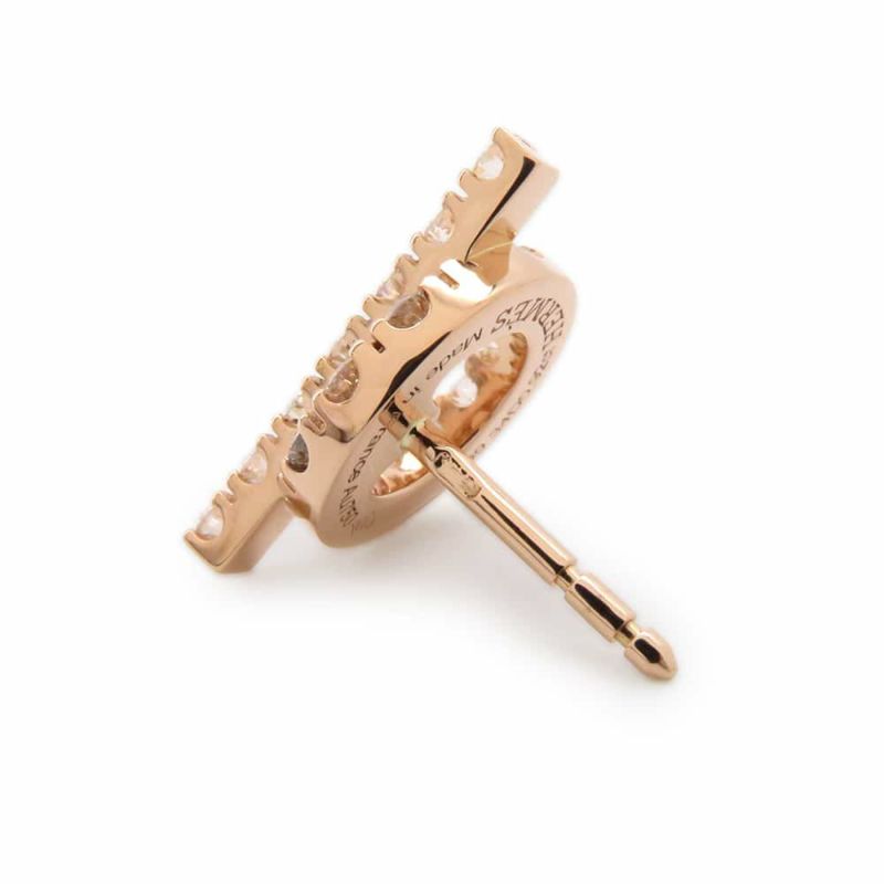 エルメス ピアス フィネス ピアス ダイヤモンド34P 0.92ct K18PGピンクゴールド HERMES ジュエリー