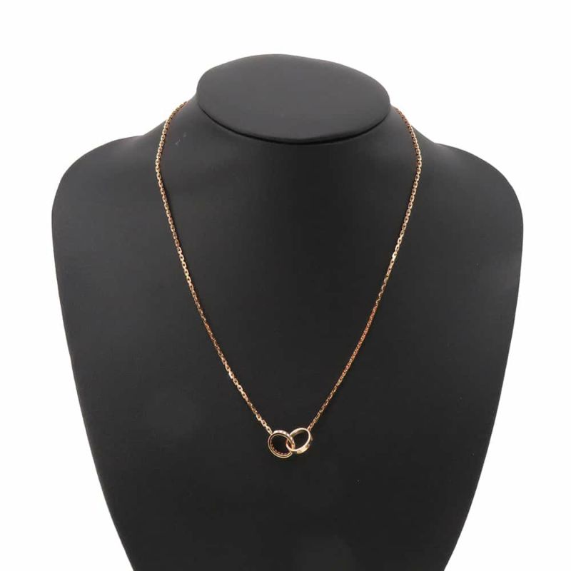 カルティエ ネックレス ベビーラブ ラブネックレス セミパヴェ ダイヤモンド18P 計0.22ct K18PG B7013900 Cartier ジュエリー
