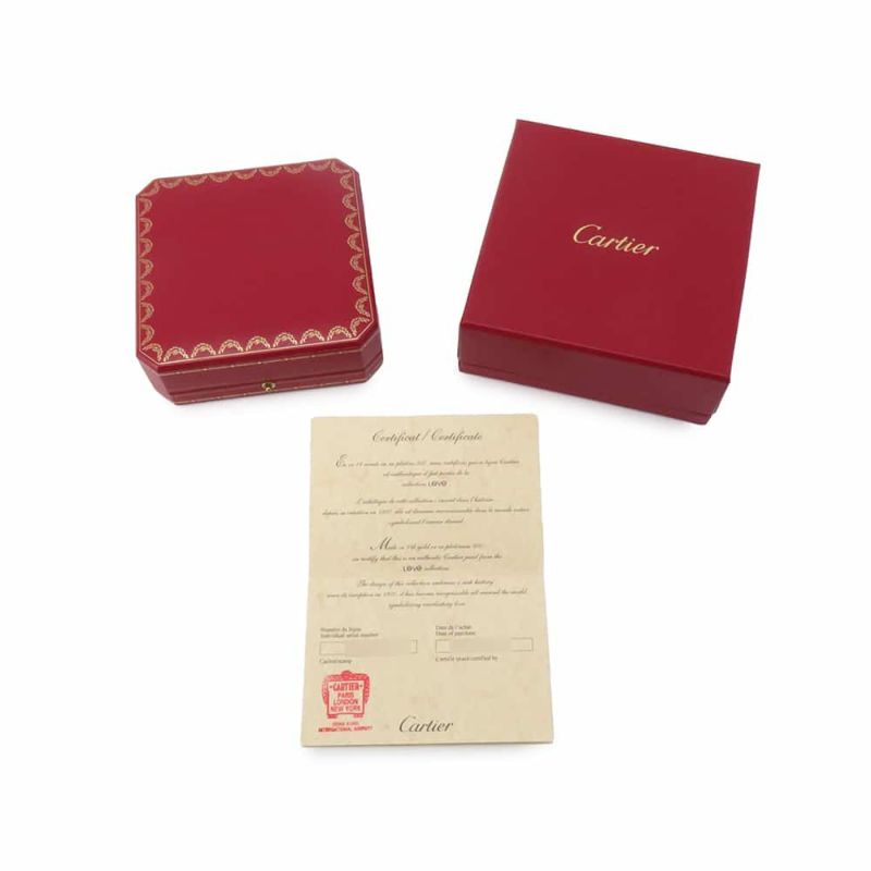 カルティエ ネックレス ベビーラブ ラブネックレス セミパヴェ ダイヤモンド18P 計0.22ct K18PG B7013900 Cartier ジュエリー