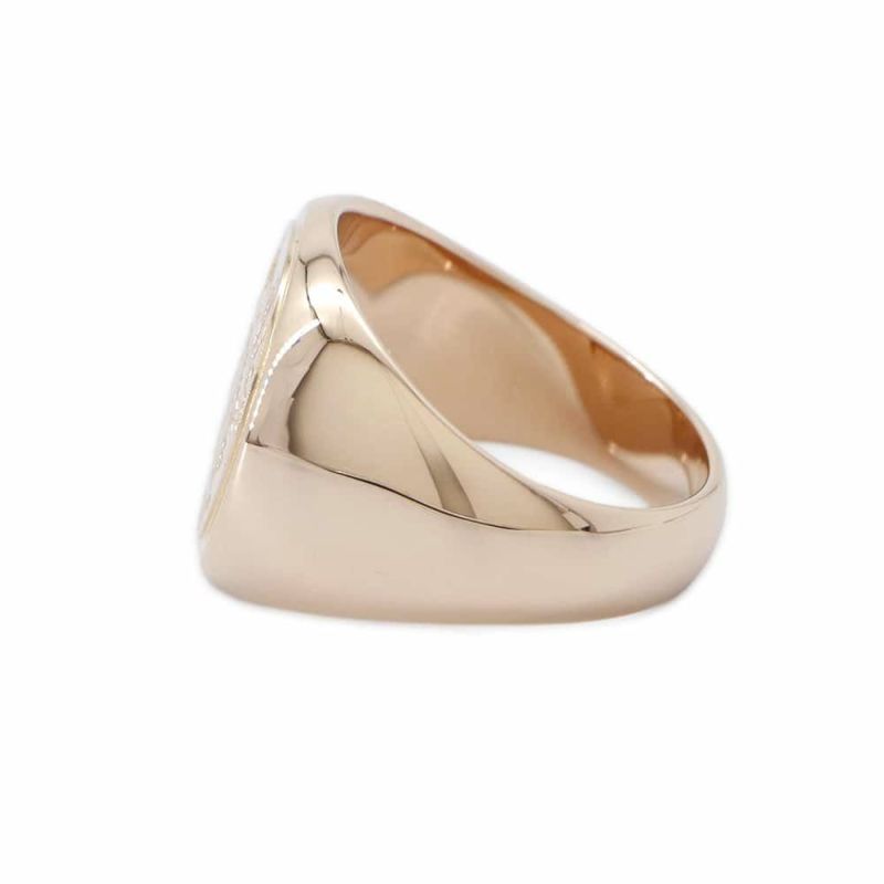 エルメス リング エクスリブリス シュヴァリエ リング K18PGピンゴールド リングサイズ52 HERMES 指輪 ジュエリー