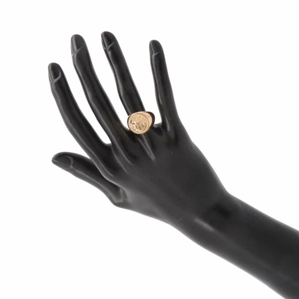 エルメス リング エクスリブリス シュヴァリエ リング K18PGピンゴールド リングサイズ52 HERMES 指輪 ジュエリー