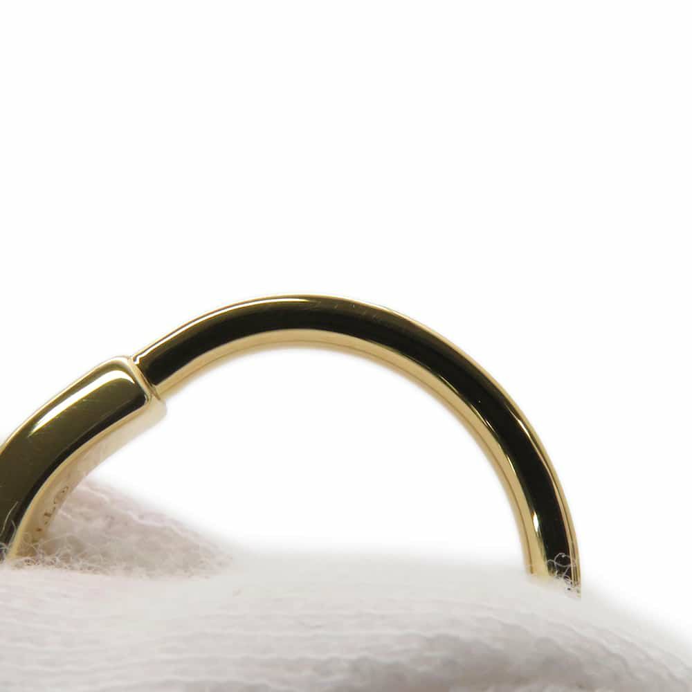 ティファニー リング ロック リング ダイヤモンド 0.14ct K18YGイエローゴールド リングサイズ10号 Tiffany&Co. 指輪