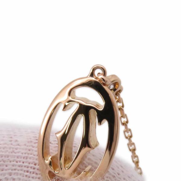 カルティエ ブレスレット ロゴ ブレスレット ダイヤモンド2P 0.04ct K18PGピンクゴール B6038000 Cartier ジュエリー