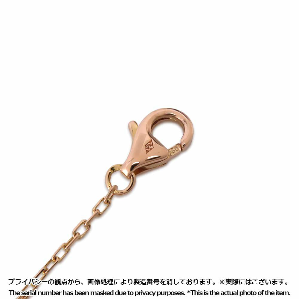 カルティエ ブレスレット ロゴ ブレスレット ダイヤモンド2P 0.04ct K18PGピンクゴール B6038000 Cartier ジュエリー