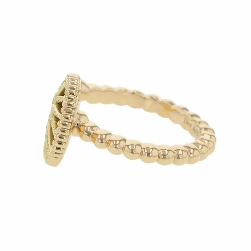 ディオール リング ローズ セレスト リング ダイヤモンド0.07ct マザーオブパール K18YG リングサイズ50 JSAM95014 指輪