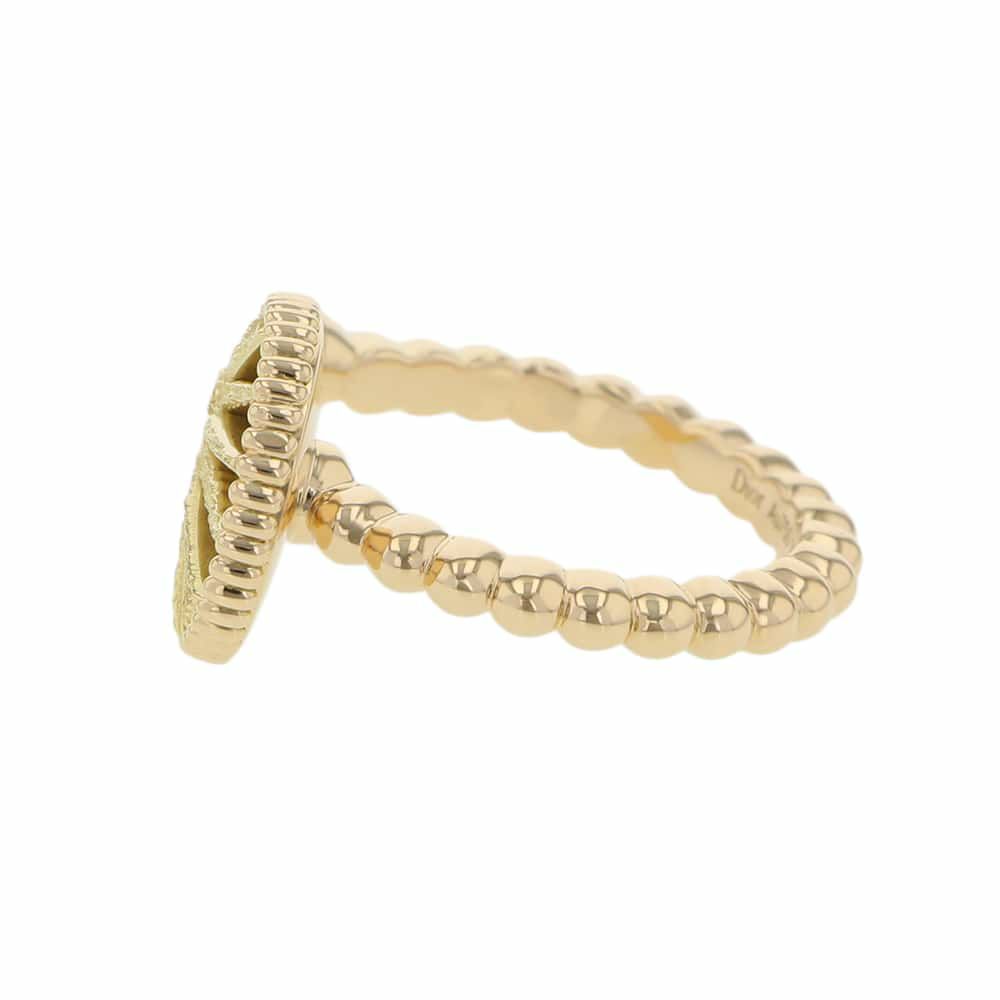 ディオール リング ローズ セレスト リング ダイヤモンド0.07ct マザーオブパール K18YG リングサイズ50 JSAM95014 指輪