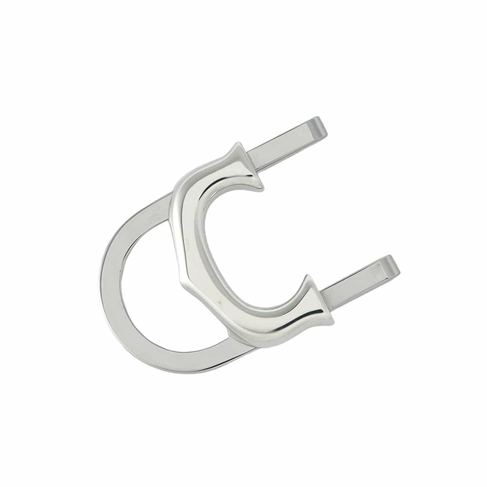 カルティエ マネークリップ Cドゥ マネークリップSV925シルバー SS  