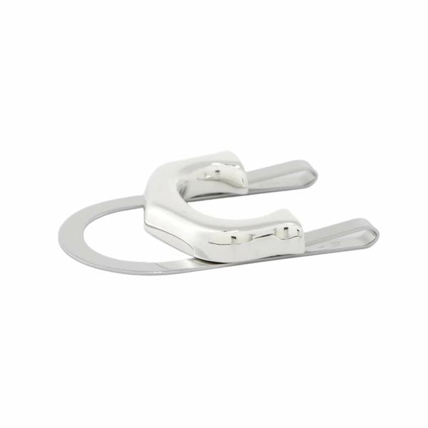 カルティエ マネークリップ Cドゥ マネークリップSV925シルバー SSステンレススチール Cartier 財布 小物