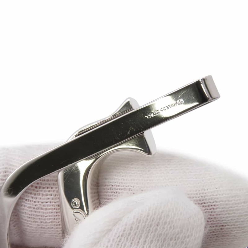 カルティエ マネークリップ Cドゥ マネークリップSV925シルバー SSステンレススチール Cartier 財布 小物