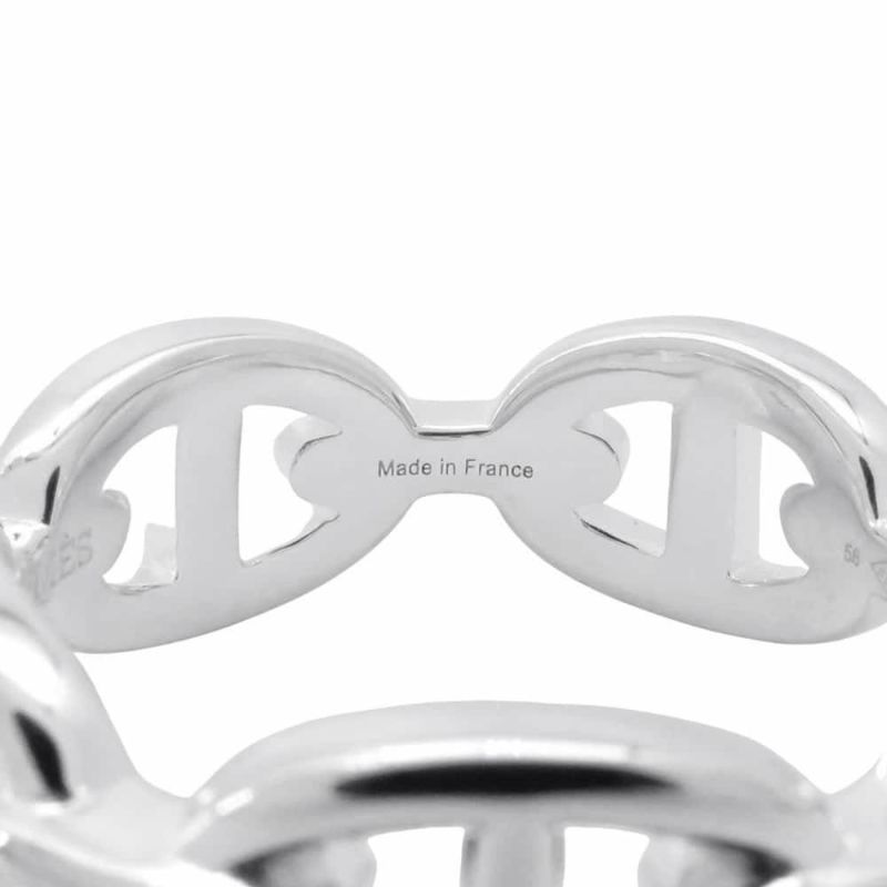 エルメス リング シェーヌダンクル アンシェネPM SV925シルバー リングサイズ58 HERMES ジュエリー