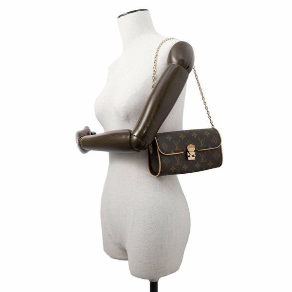 ルイヴィトン ショルダーバッグ モノグラム・キャンバス ポシェット・カミーユ M13566 ブラウン 3way