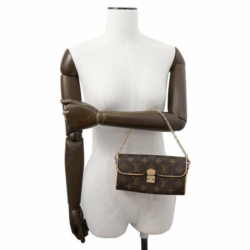 ルイヴィトン ショルダーバッグ モノグラム・キャンバス ポシェット・カミーユ M13566 ブラウン 3way