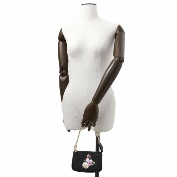 ルイ・ヴィトン ポーチ モノグラム・パンダ LV × TM ミニ・ポシェット・アクセソワール M13824 ヴィトン 村上隆