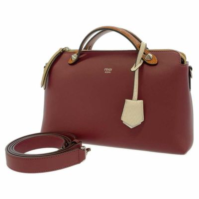 フェンディ ショルダーバッグ バイザウェイ レザー パイソン ミディアム 8BL146 FENDI 2wayバッグ