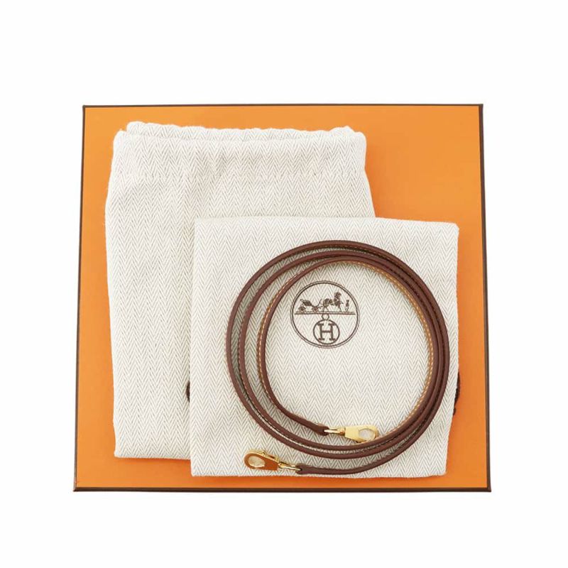 エルメス ハンドバッグ ミニケリードゥ 外縫い ゴールド/ゴールド金具 エプソン W刻印 2wayショルダー