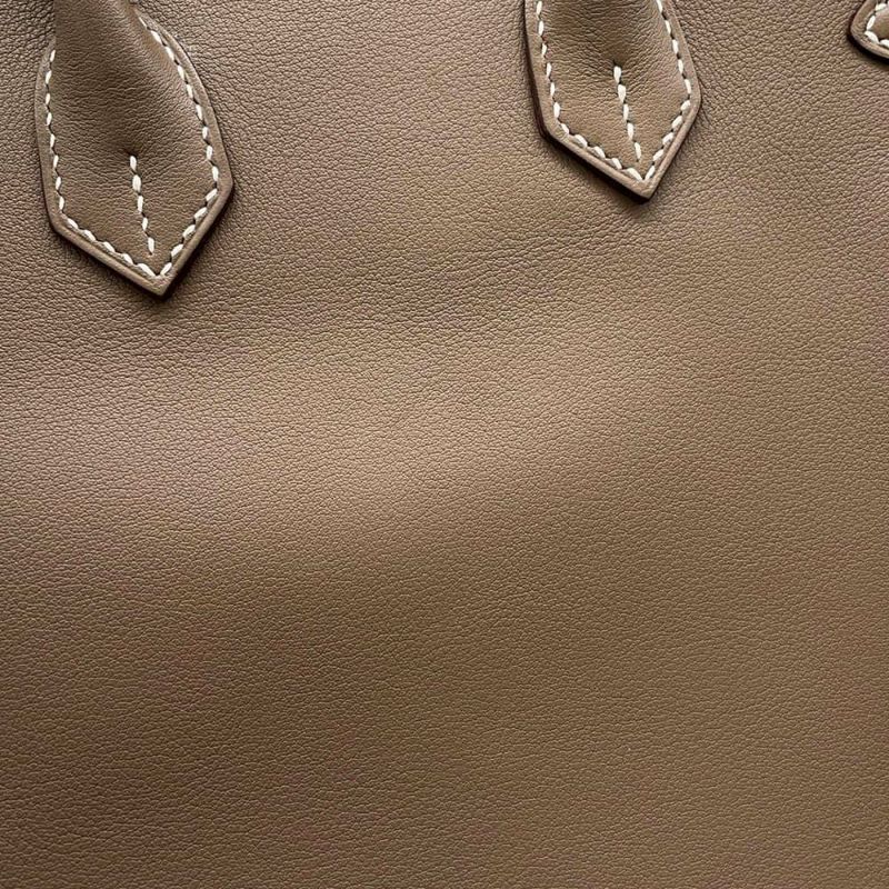 エルメス バーキン25 エトゥープ/シルバー金具 スイフト W刻印 HERMES Birkin ハンドバッグ