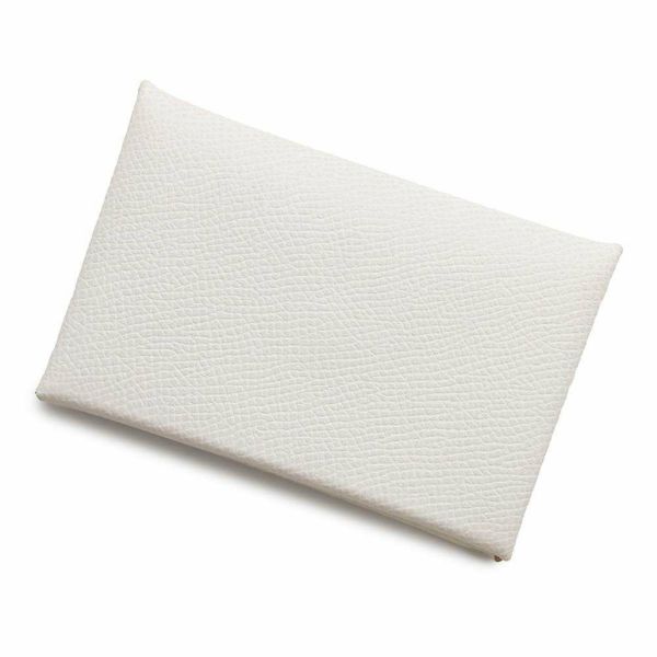 エルメス カードケース カルヴィ グリスペール/シルバー金具 エプソン W刻印 HERMES 名刺入れ